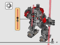 LEGO 75411 instructions page 87 – build guide