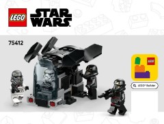 LEGO 75412 instructions page 1 – build guide