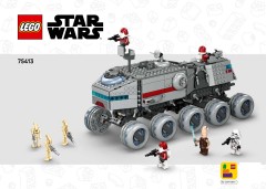 LEGO 75413 instructions page 1 – build guide