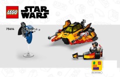 LEGO 75414 instructions page 1 – build guide