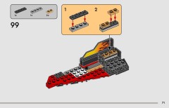 LEGO 75414 instructions page 71 – build guide