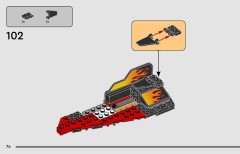 LEGO 75414 instructions page 74 – build guide