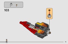 LEGO 75414 instructions page 75 – build guide