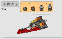 LEGO 75414 instructions page 76 – build guide