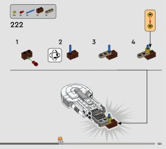 LEGO 75416 instructions page 133 – build guide