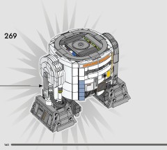 LEGO 75416 instructions page 160 – build guide