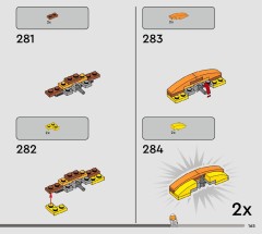 LEGO 75416 instructions page 165 – build guide
