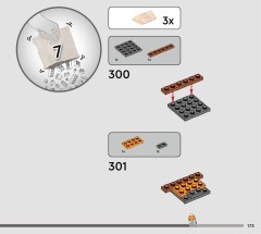 LEGO 75416 instructions page 173 – build guide