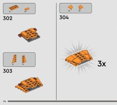 LEGO 75416 instructions page 174 – build guide