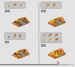 LEGO 75416 instructions page 177 – build guide