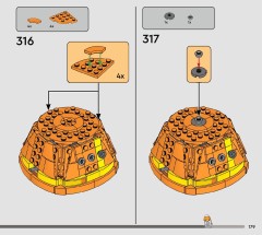 LEGO 75416 instructions page 179 – build guide