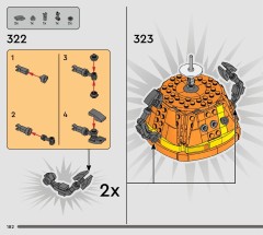 LEGO 75416 instructions page 182 – build guide