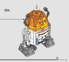 LEGO 75416 instructions page 183 – build guide