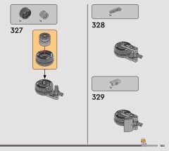 LEGO 75416 instructions page 185 – build guide