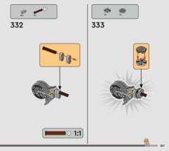 LEGO 75416 instructions page 187 – build guide