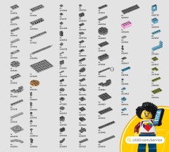 LEGO 75416 instructions page 199 – build guide