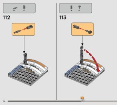 LEGO 75416 instructions page 74 – build guide