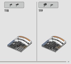 LEGO 75416 instructions page 77 – build guide