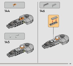 LEGO 75416 instructions page 89 – build guide