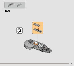 LEGO 75416 instructions page 91 – build guide