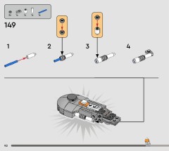 LEGO 75416 instructions page 92 – build guide