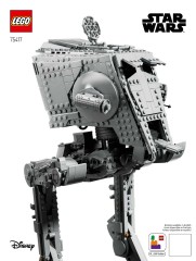 LEGO 75417 instructions page 1 – build guide