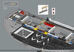 LEGO 75419 instructions page 193 – build guide