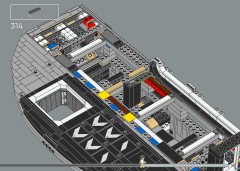 LEGO 75419 instructions page 195 – build guide