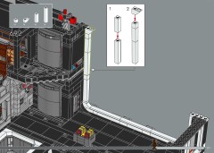 LEGO 75419 instructions page 171 – build guide