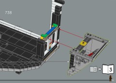 LEGO 75419 instructions page 195 – build guide