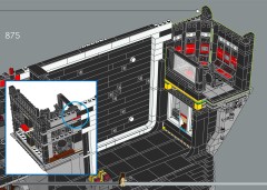 LEGO 75419 instructions page 74 – build guide