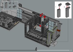LEGO 75419 instructions page 169 – build guide