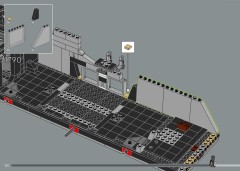 LEGO 75419 instructions page 132 – build guide