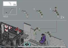 LEGO 75419 instructions page 175 – build guide