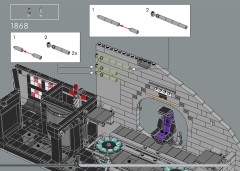 LEGO 75419 instructions page 185 – build guide