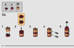 LEGO 75420 instructions page 54 – build guide