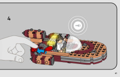 LEGO 75420 instructions page 61 – build guide