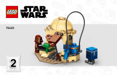 LEGO 75420 instructions page 1 – build guide