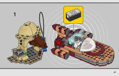 LEGO 75420 instructions page 37 – build guide