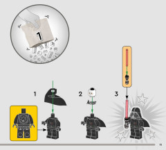 LEGO 75421 instructions page 11 – build guide