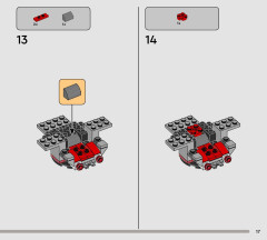 LEGO 75421 instructions page 17 – build guide