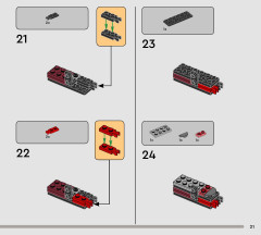LEGO 75421 instructions page 21 – build guide