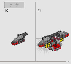 LEGO 75421 instructions page 27 – build guide