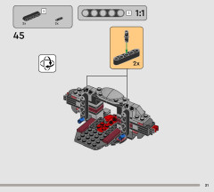 LEGO 75421 instructions page 31 – build guide