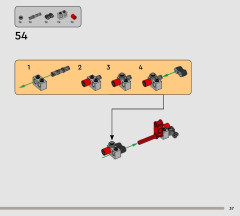 LEGO 75421 instructions page 37 – build guide