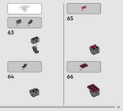 LEGO 75421 instructions page 43 – build guide