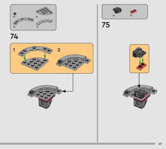LEGO 75421 instructions page 47 – build guide