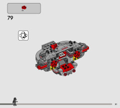 LEGO 75421 instructions page 51 – build guide