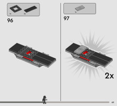 LEGO 75421 instructions page 63 – build guide