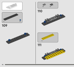 LEGO 75421 instructions page 70 – build guide